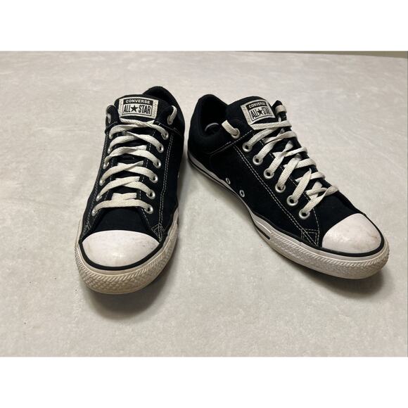 Converse Chuck Taylor Men’s Size 10 Black All Star High Street Ox CTAS A01718F - Picture 1 of 8